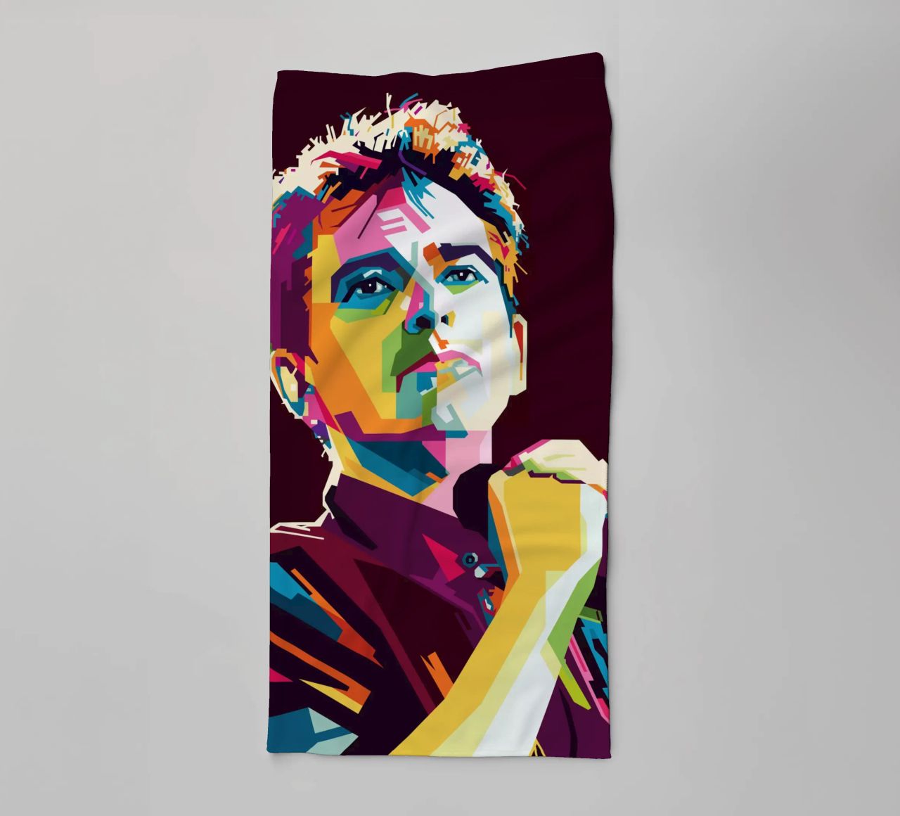 Peter Gabriel WPAP Popart asciugamano da bagno da KP Artwork