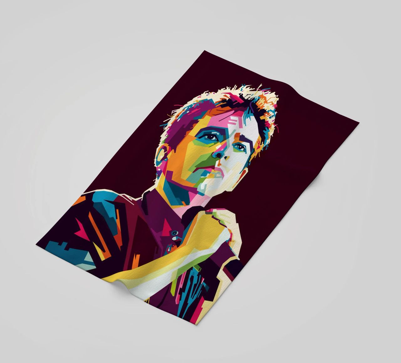Peter Gabriel WPAP Popart telo mare da KP Artwork