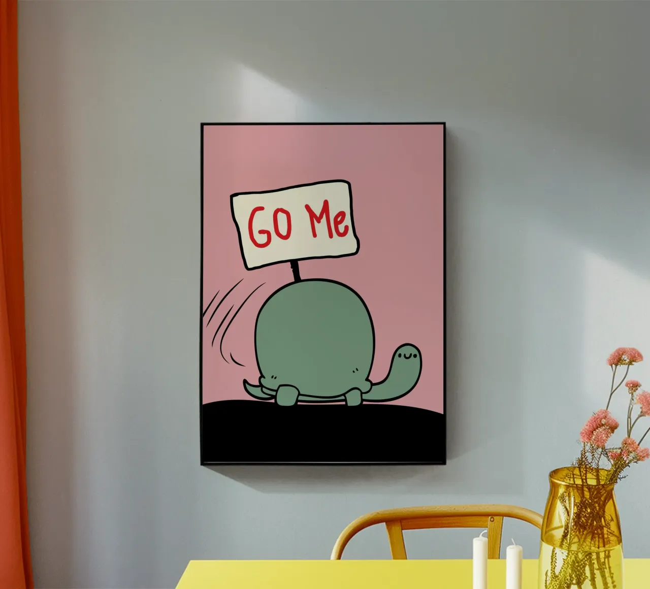 Go Me plexiglass da PurePeachArt