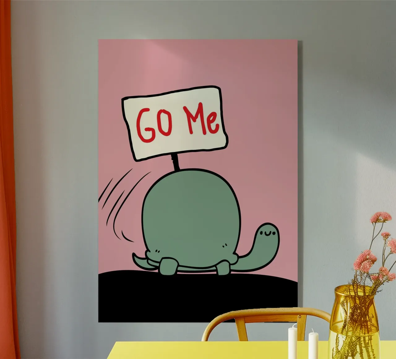 Go Me plexiglass da PurePeachArt