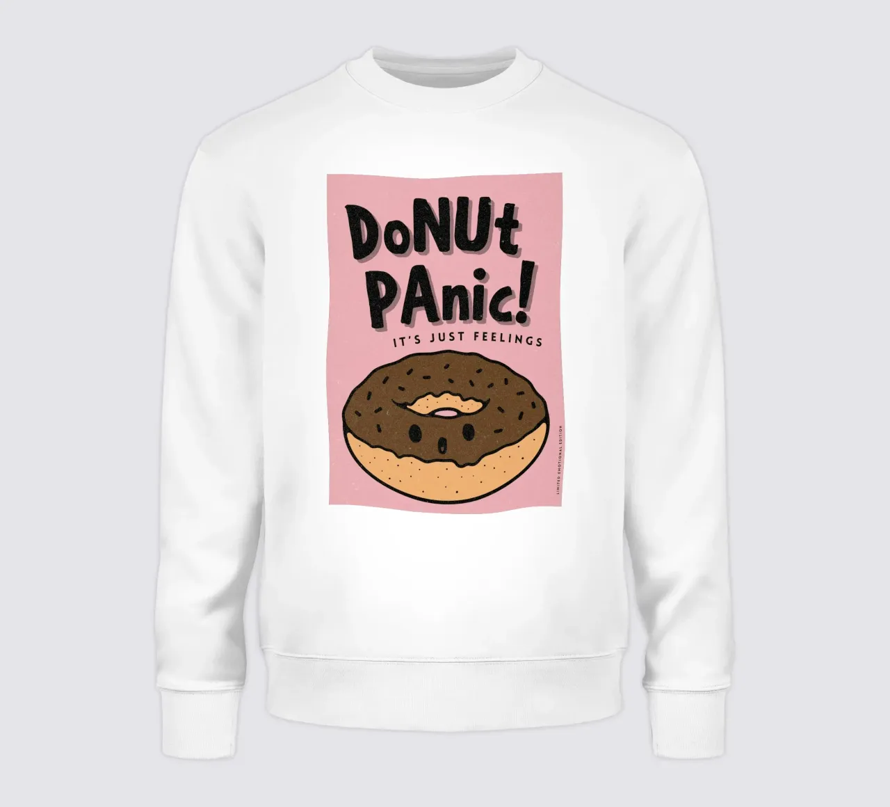 Donut Panic! felpa da PurePeachArt
