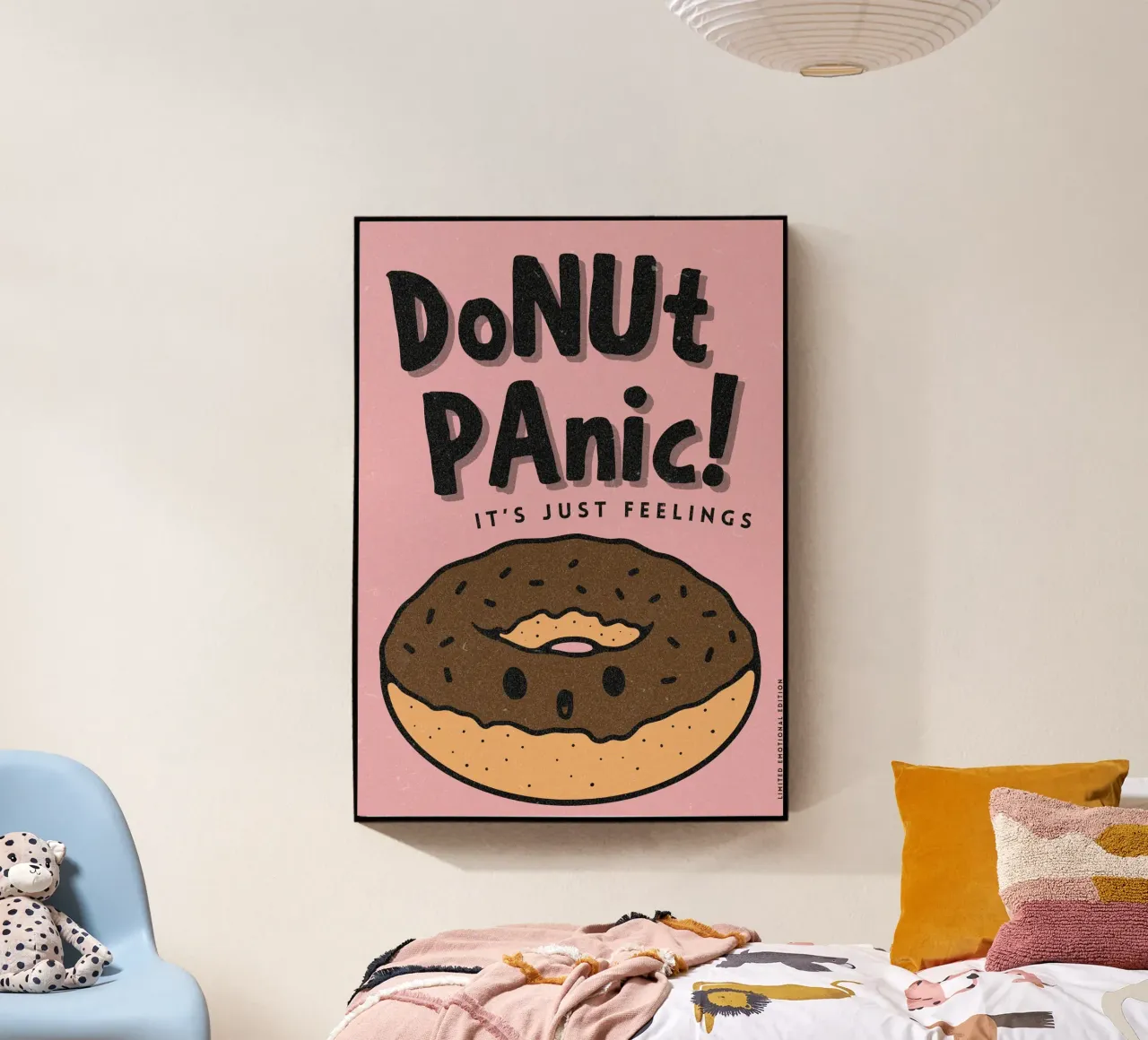 Donut Panic! plexiglass da PurePeachArt