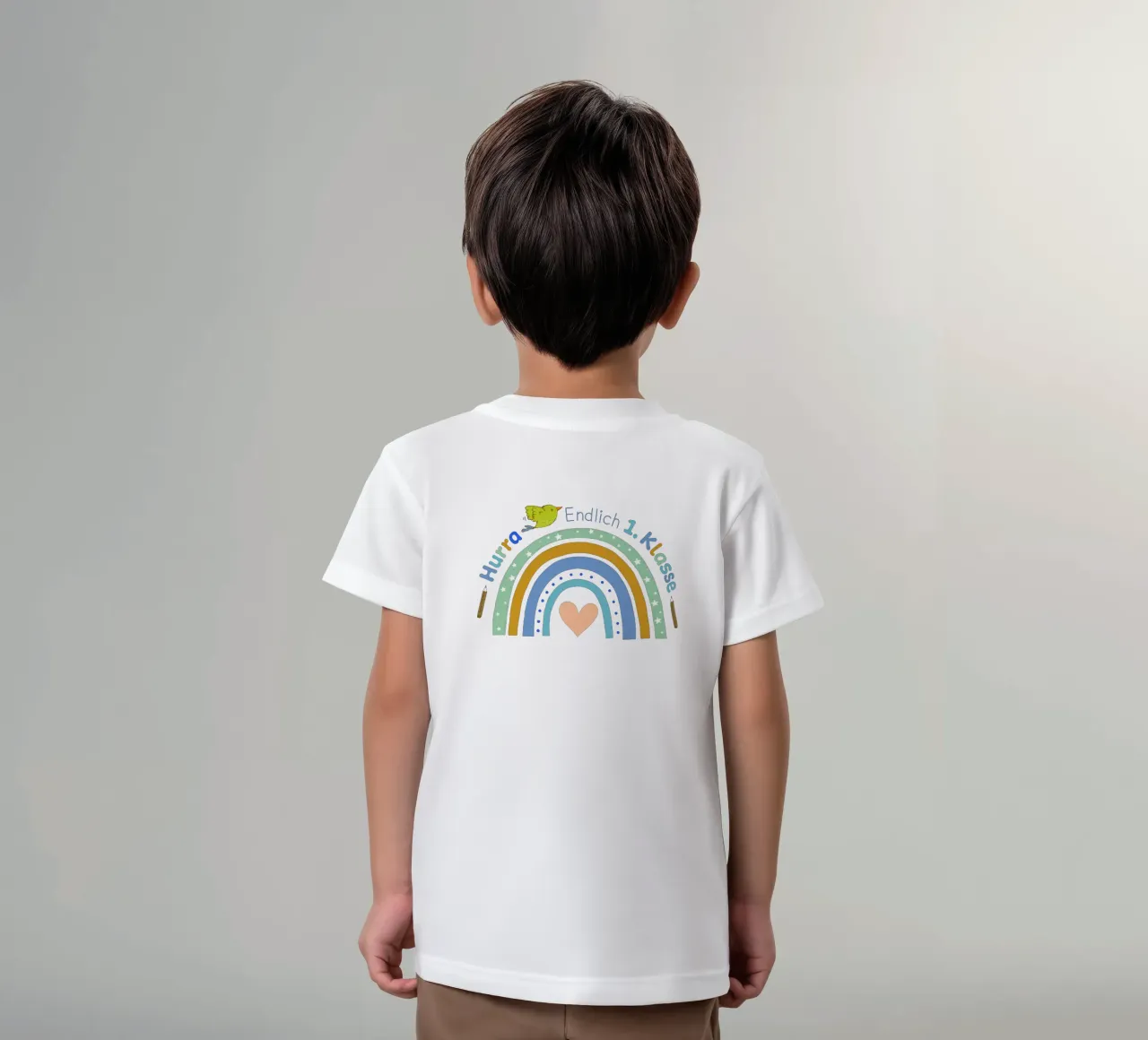 Hooray. I'm finally going to first class. kids t-shirt by CalliLetters