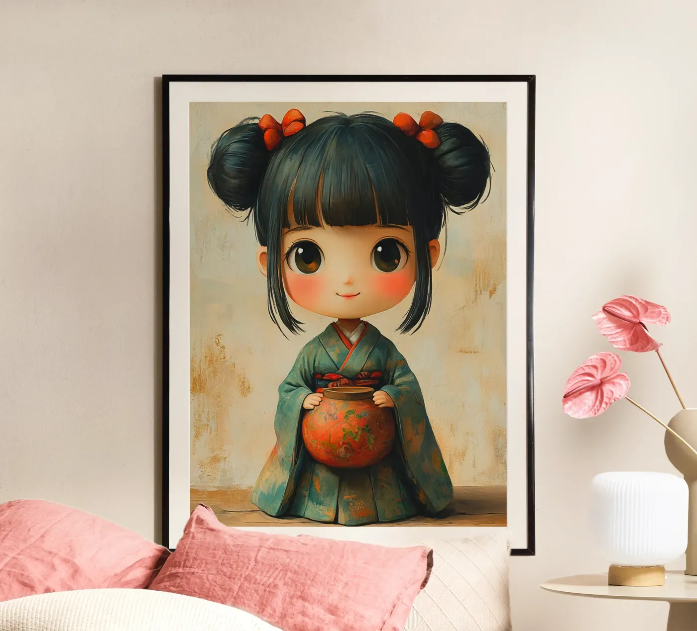 Kokeshi poster da Puschkinowa