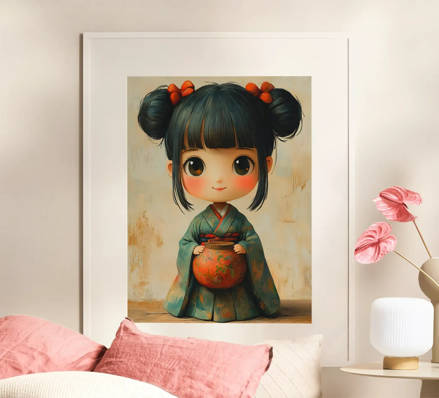 Kokeshi poster da Puschkinowa