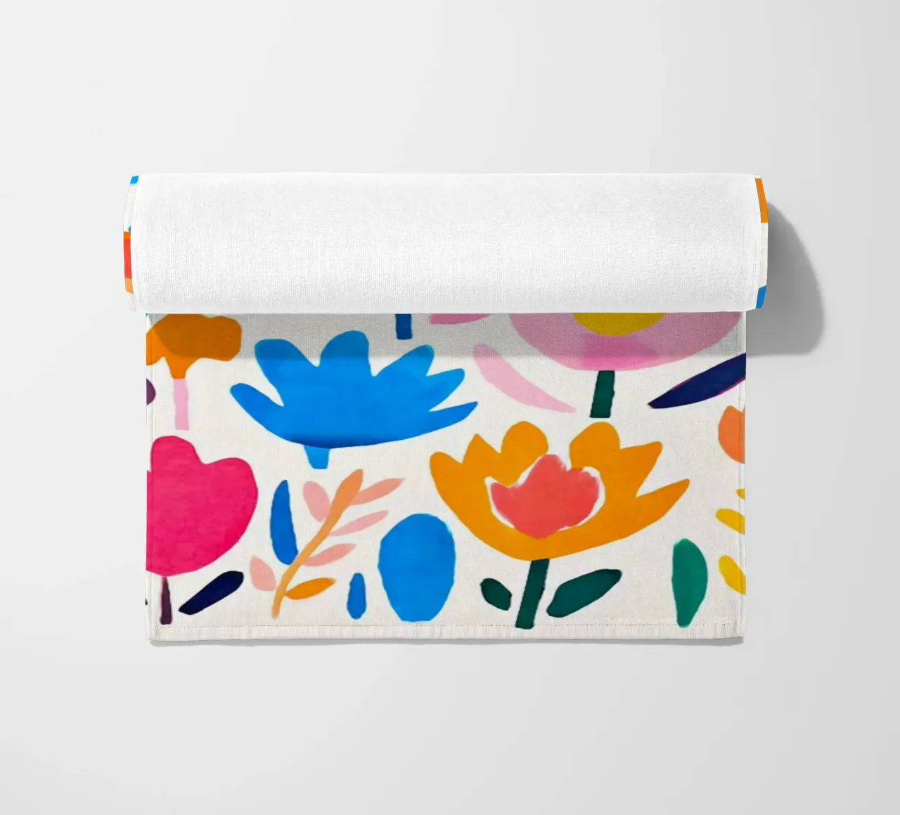 Giardino fiorito multicolore Groovy Matisse telo mare da Andrea Haase Modern Home