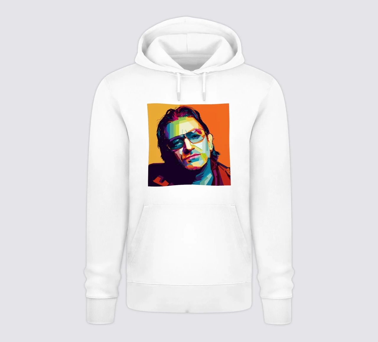 Paul David Hewson WPAP felpa con cappuccio da KP Artwork