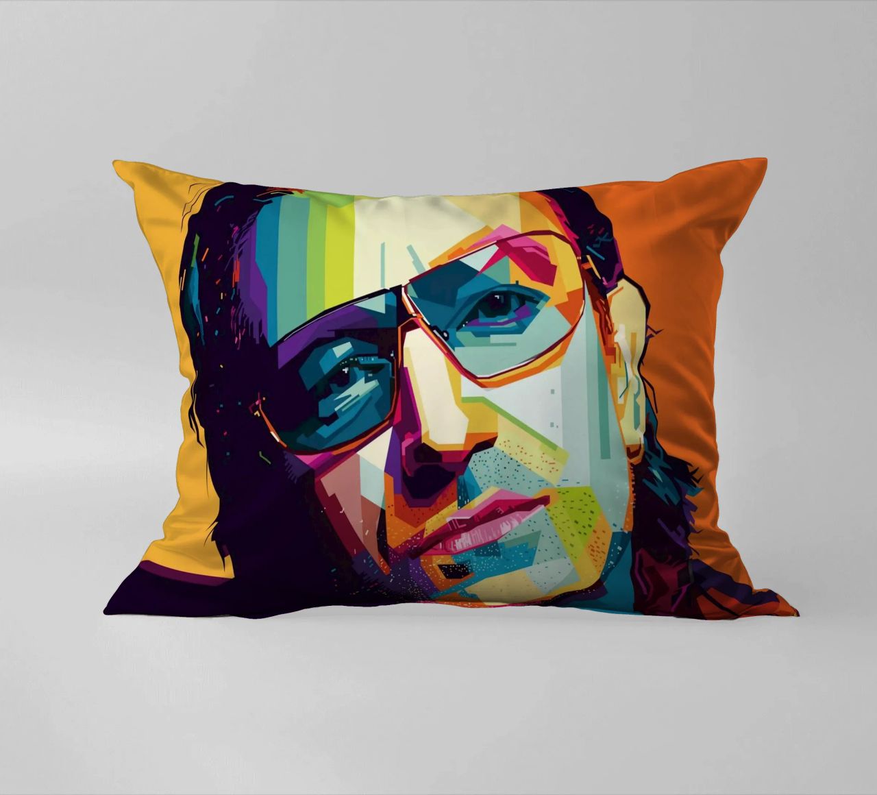 Paul David Hewson WPAP cuscino da KP Artwork