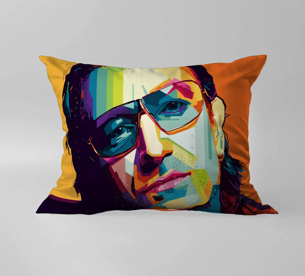 Paul David Hewson WPAP cojín de KP Artwork