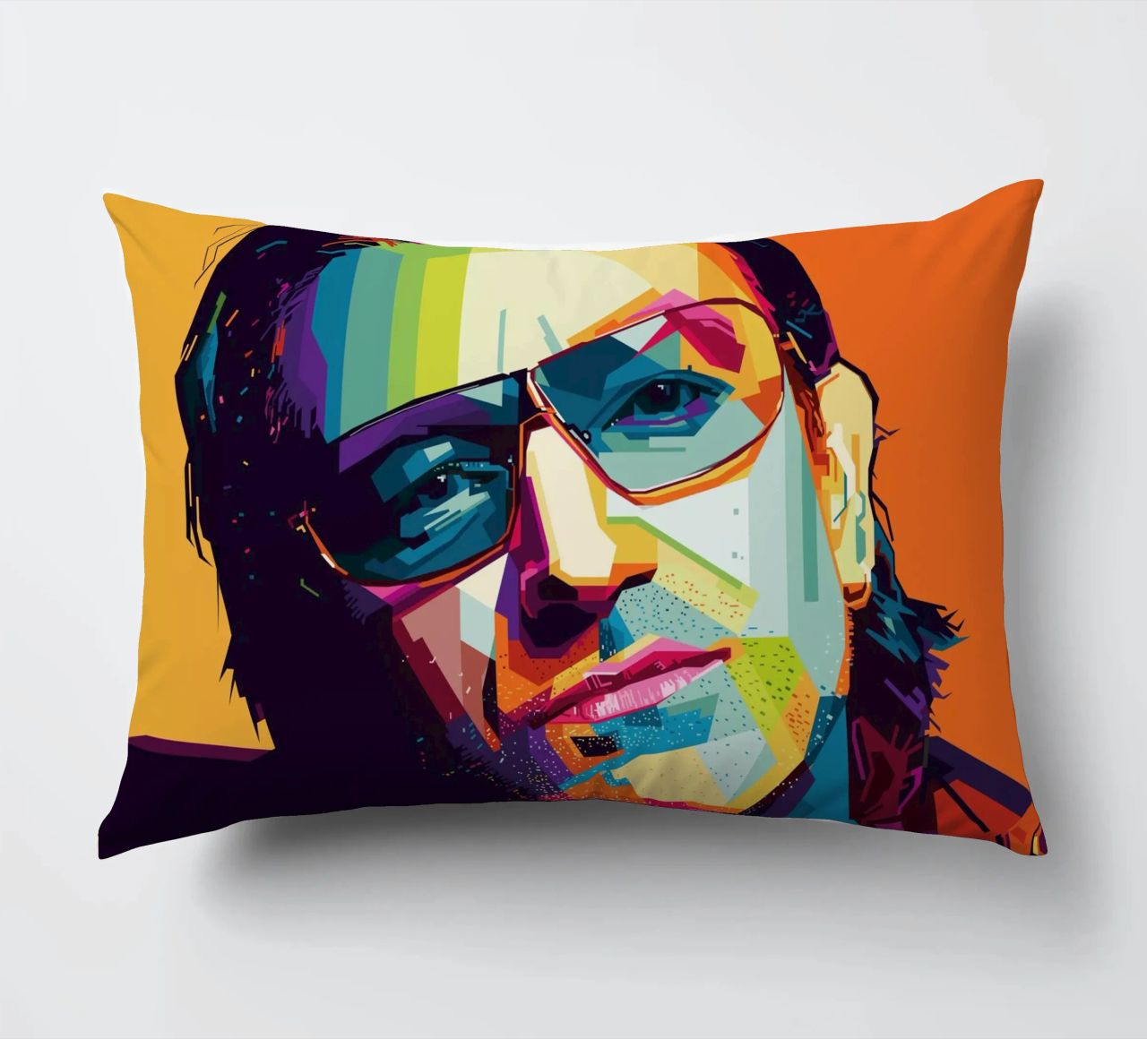 Paul David Hewson WPAP cuscino da KP Artwork