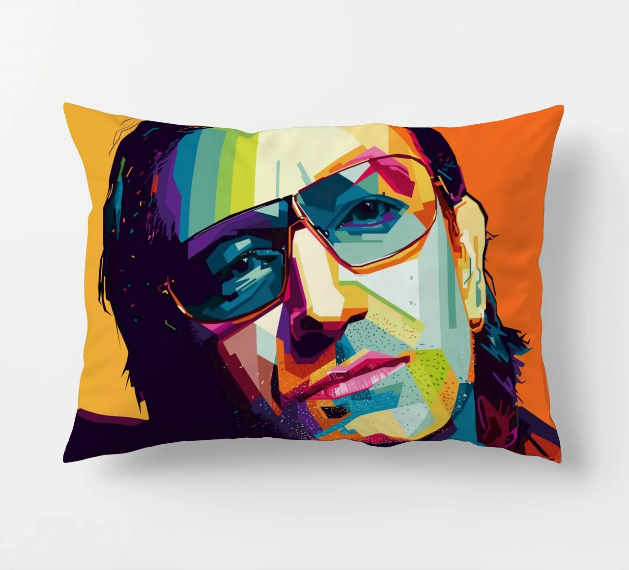 Paul David Hewson WPAP cuscino da KP Artwork