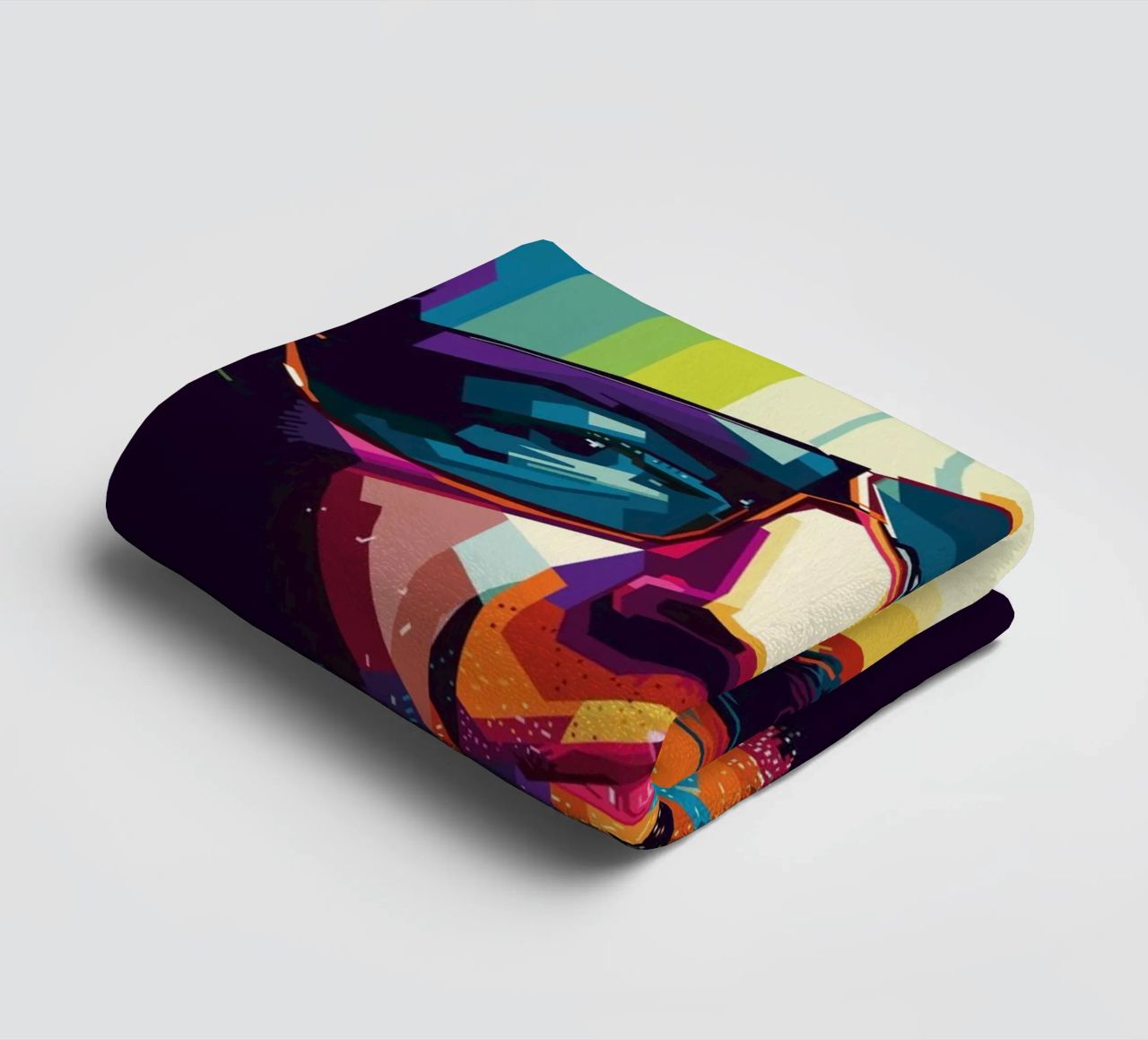 Paul David Hewson WPAP asciugamano da bagno da KP Artwork