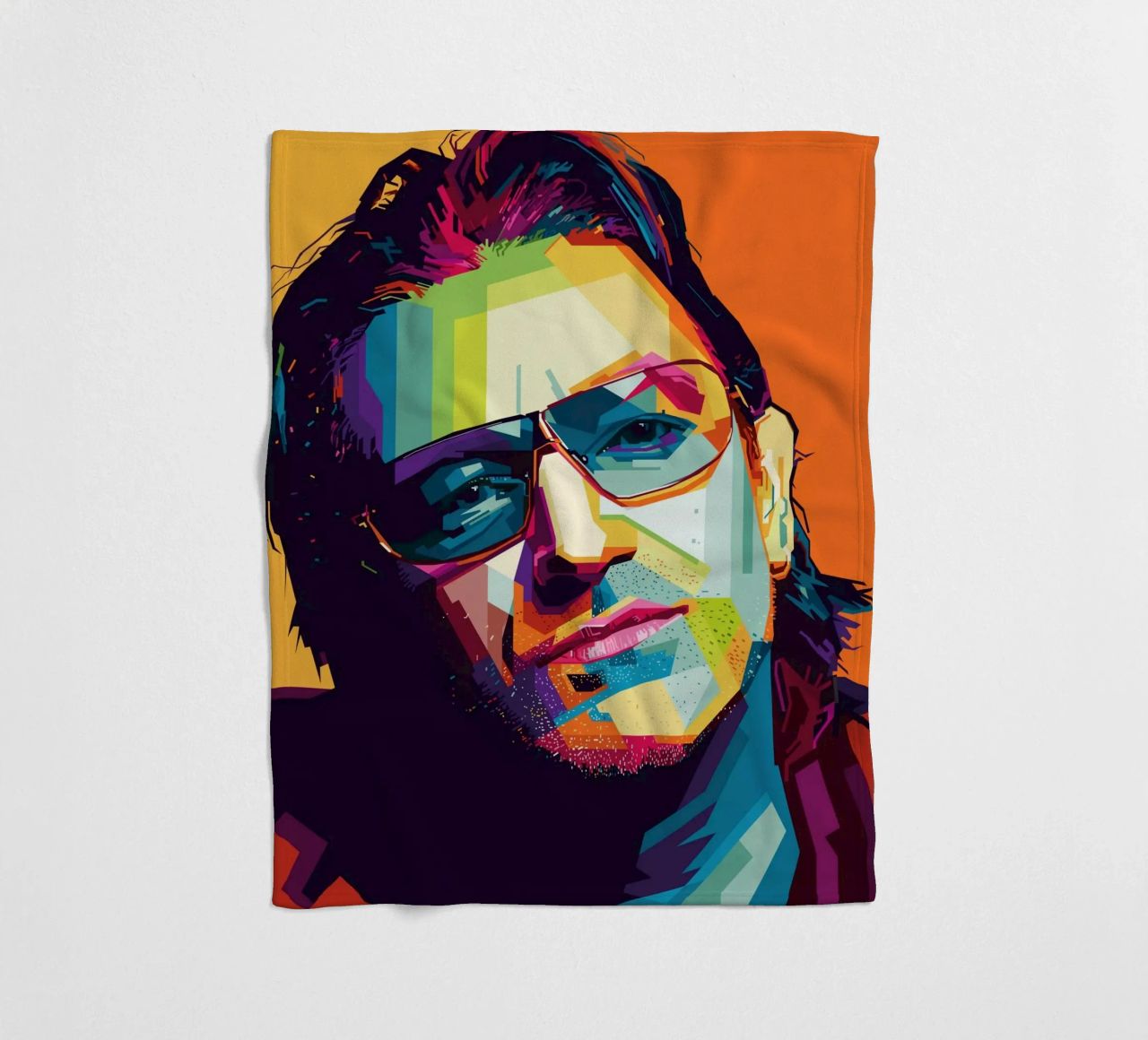 Paul David Hewson WPAP coperta in pile da KP Artwork