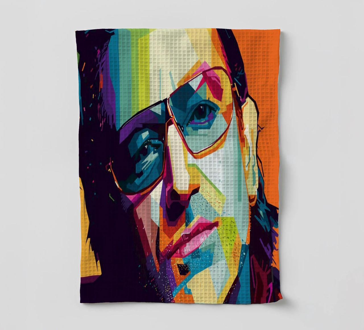 Paul David Hewson WPAP canovaccio da cucina da KP Artwork