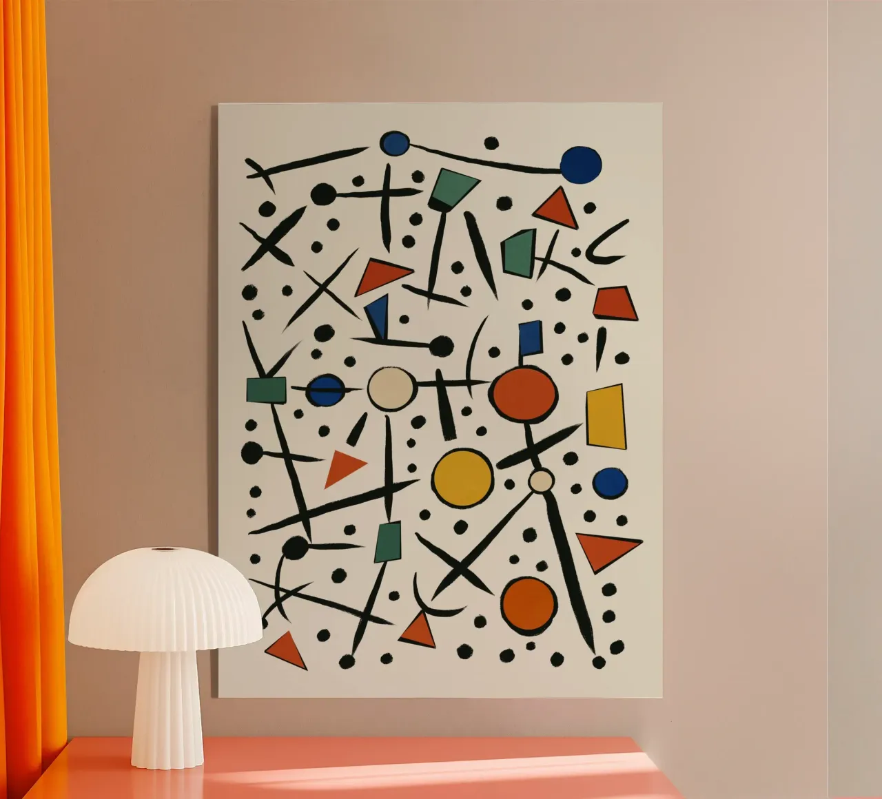 Composizioni geometriche di forme e linee plexiglass da Life of Pie