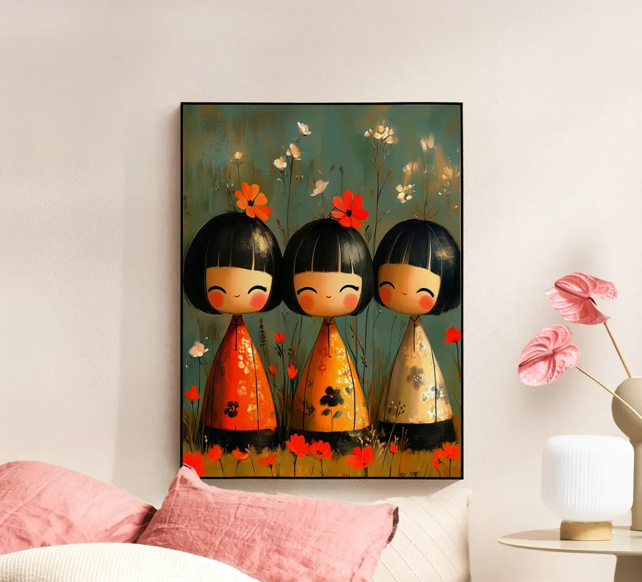 Kokeshis plexiglass da Puschkinowa