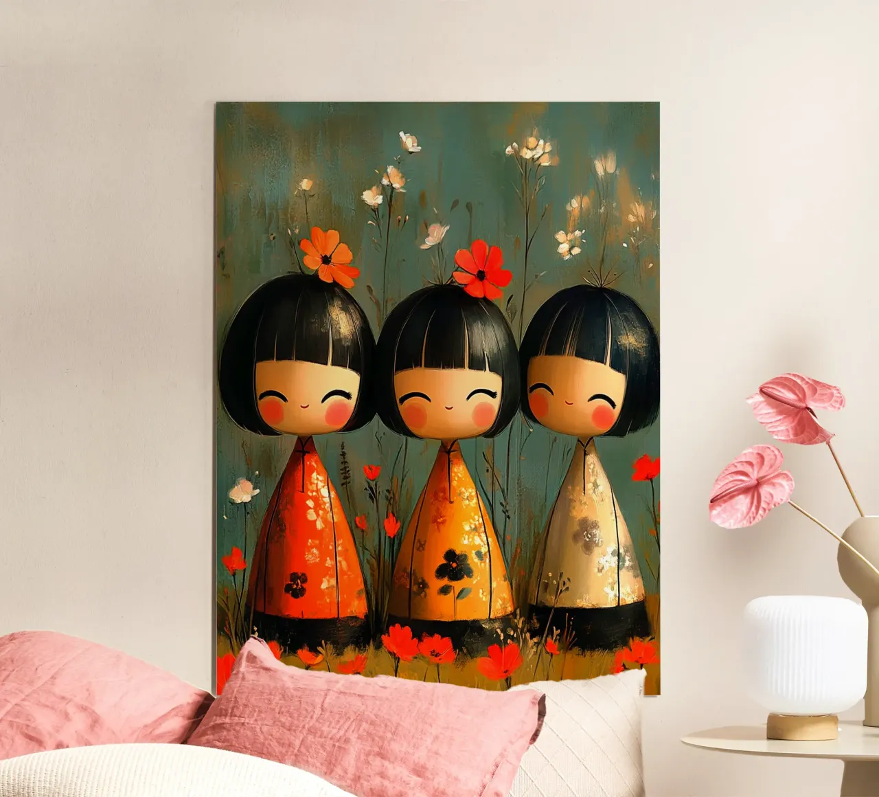 Kokeshis poster da Puschkinowa