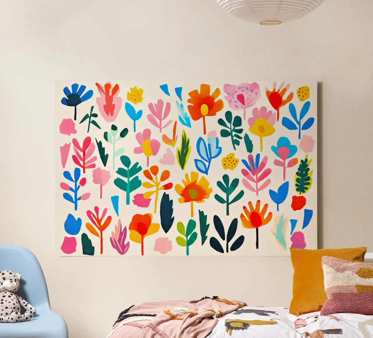 Fiori groovy di Henri Matisse tela con Cornice a cassetta da Andrea Haase Modern Home
