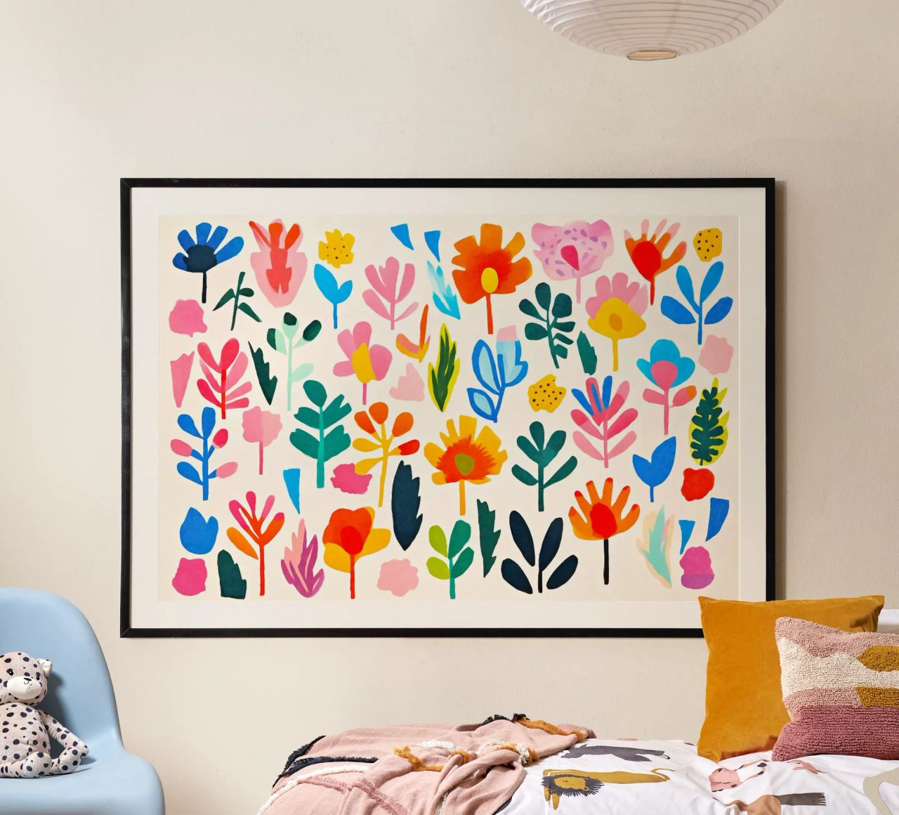 Fleurs Groovy Henri Matisse poster de Andrea Haase Modern Home