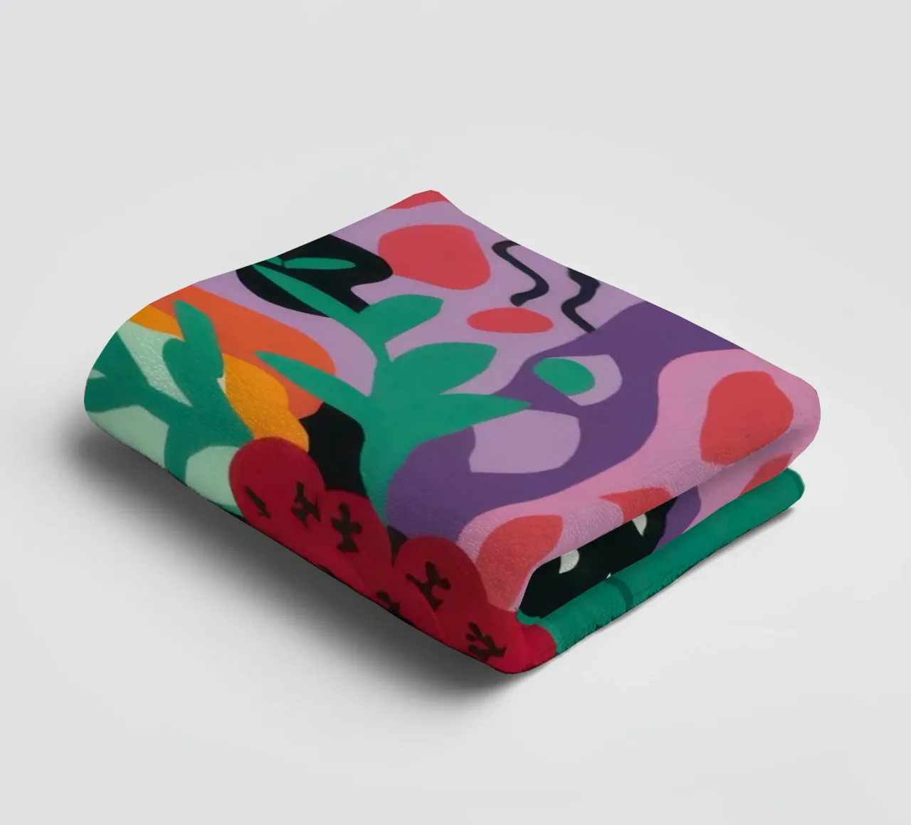 Patch di fragole astratte asciugamano da bagno da Solace Light