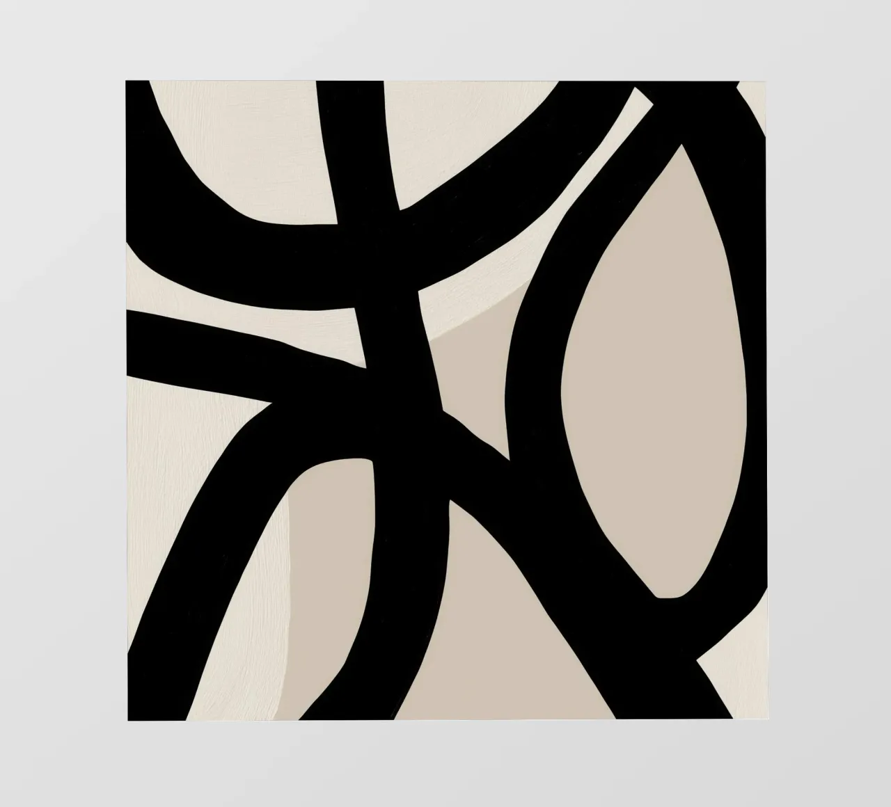 Collisione | Geometria gestuale in bianco e nero pellicola backlit da Autofocus