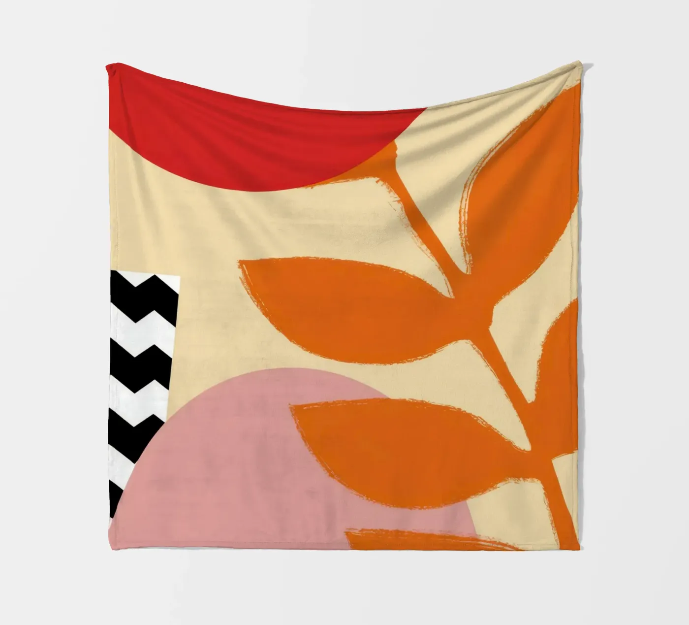 Bold Botanical Statement fleecedeken van Solace Light