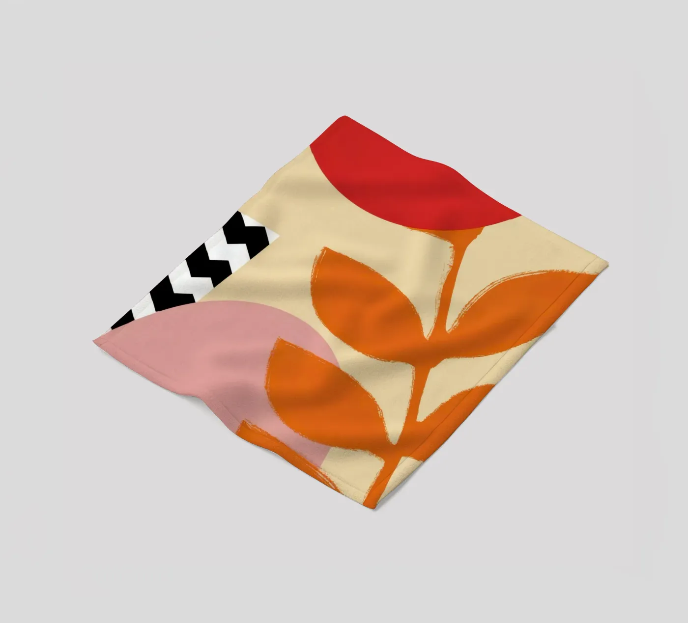 Bold Botanical Statement fleecedeken van Solace Light