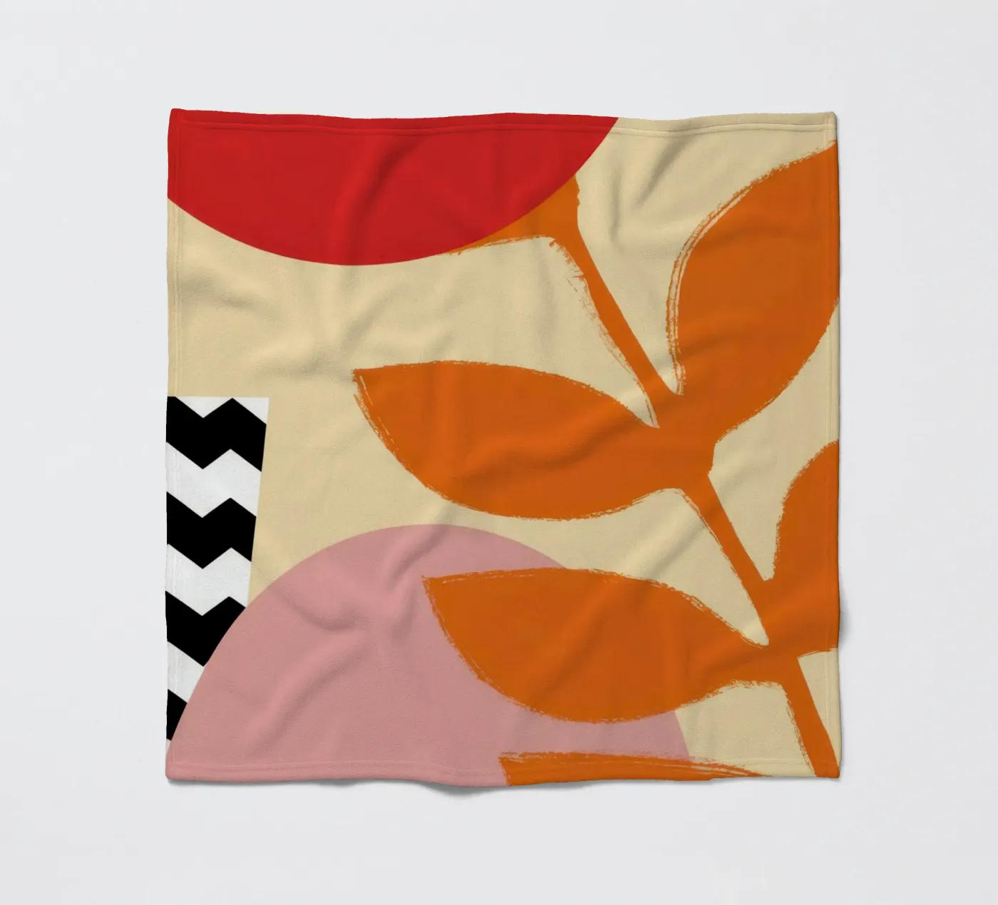 Bold Botanical Statement fleecedeken van Solace Light