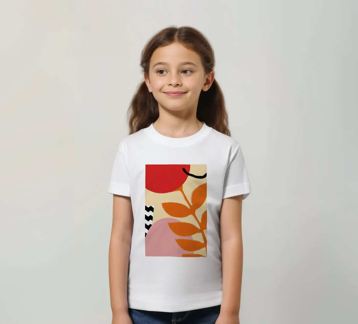 Bold Botanical Statement t-shirt bambini da Solace Light