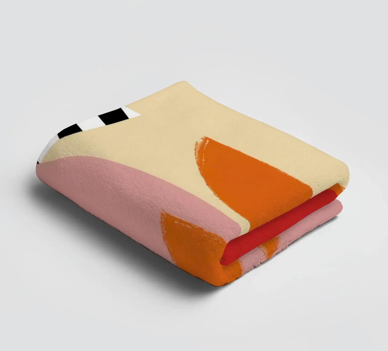 Gewaagd botanisch statement badhanddoek van Solace Light