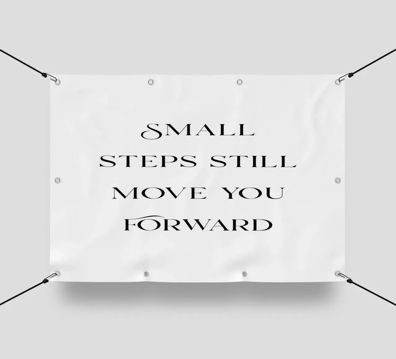 Small steps still move you forward telo in pvc da Quotes on walls