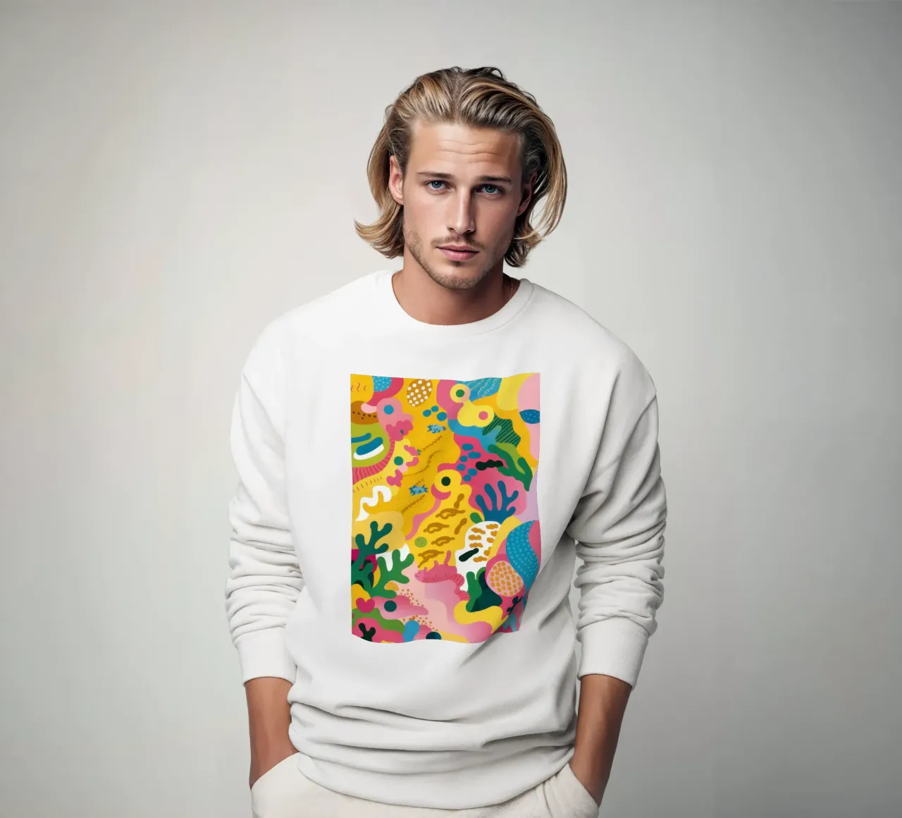 Tucano Paradiso Astratto felpa da Solace Light