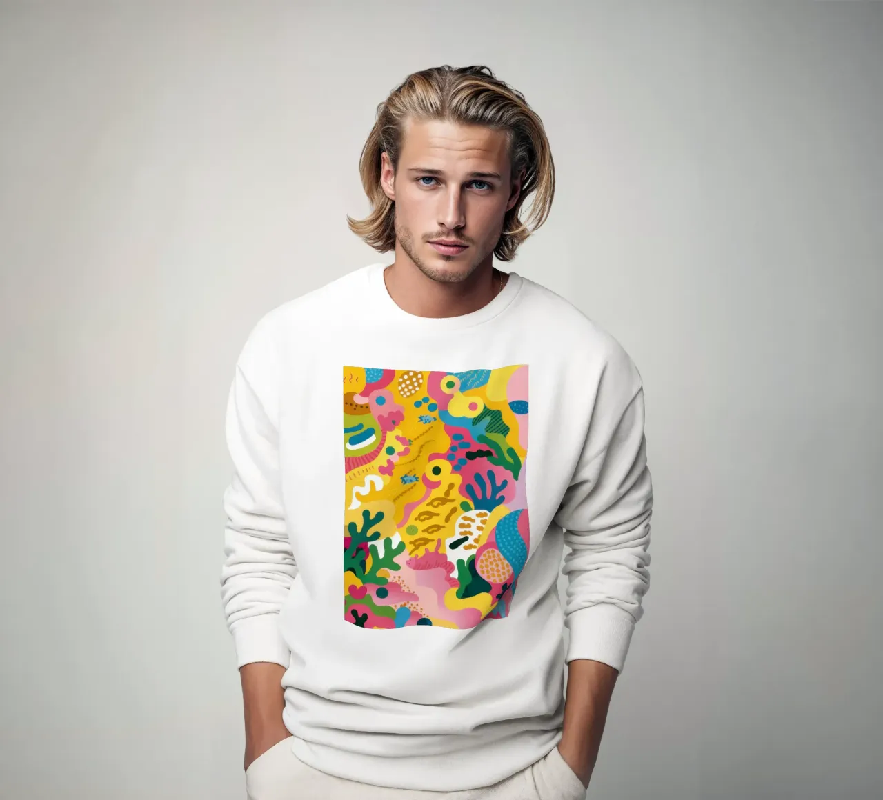 Tucano Paradiso Astratto felpa da Solace Light