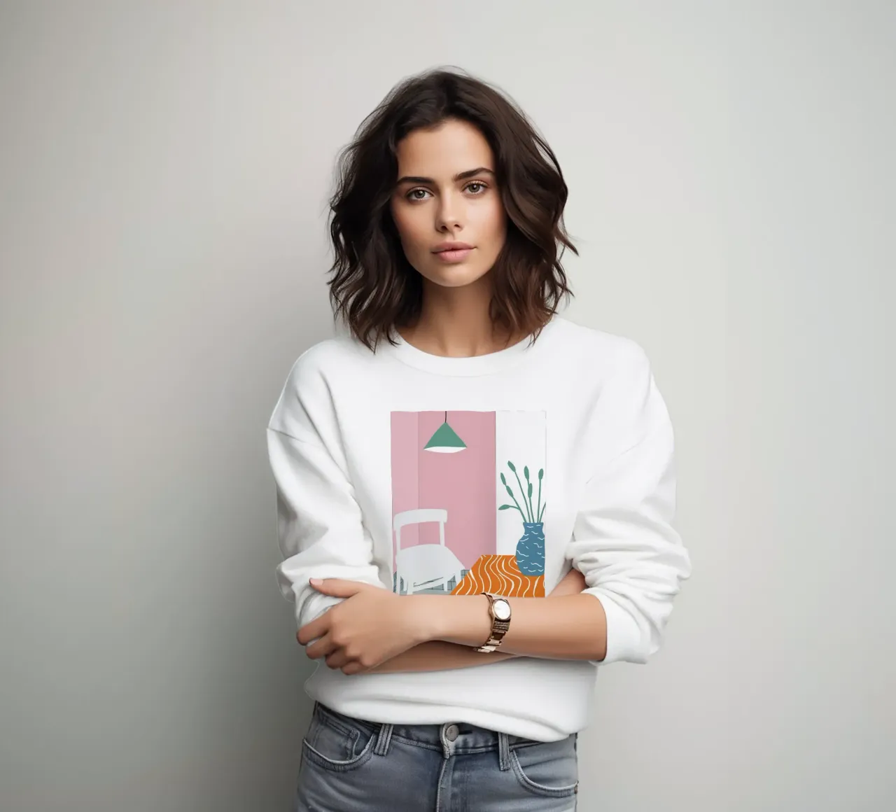 Interni minimalisti e calmi felpa da Solace Light