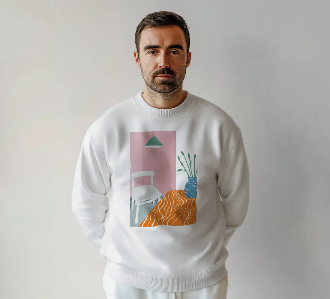 Interni minimalisti e calmi felpa da Solace Light