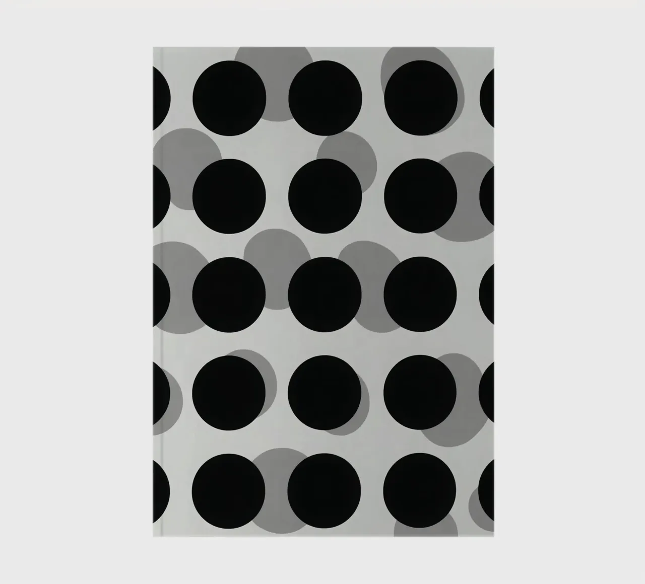 Perceived instability | Abstract point echo notebook by Autofocus