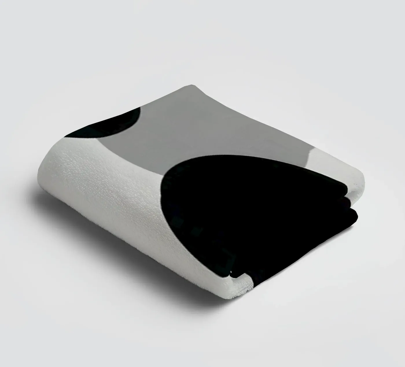 Perceived instability | Abstract point echo towel by Autofocus