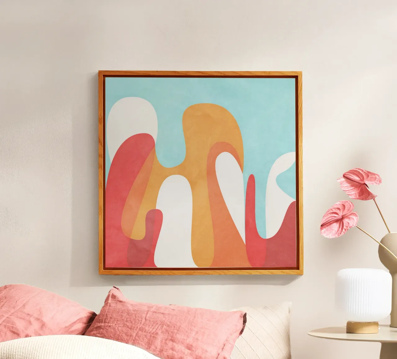 Orange Dream plexiglass da Abstract 888