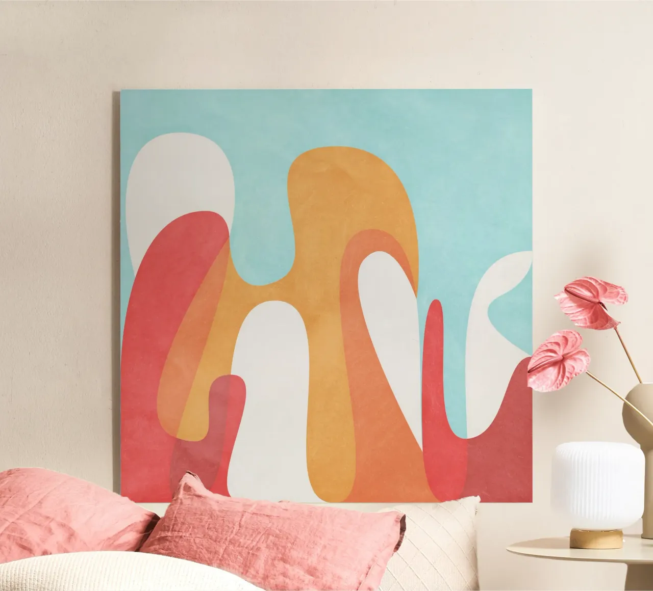 Orange Dream plexiglass da Abstract 888