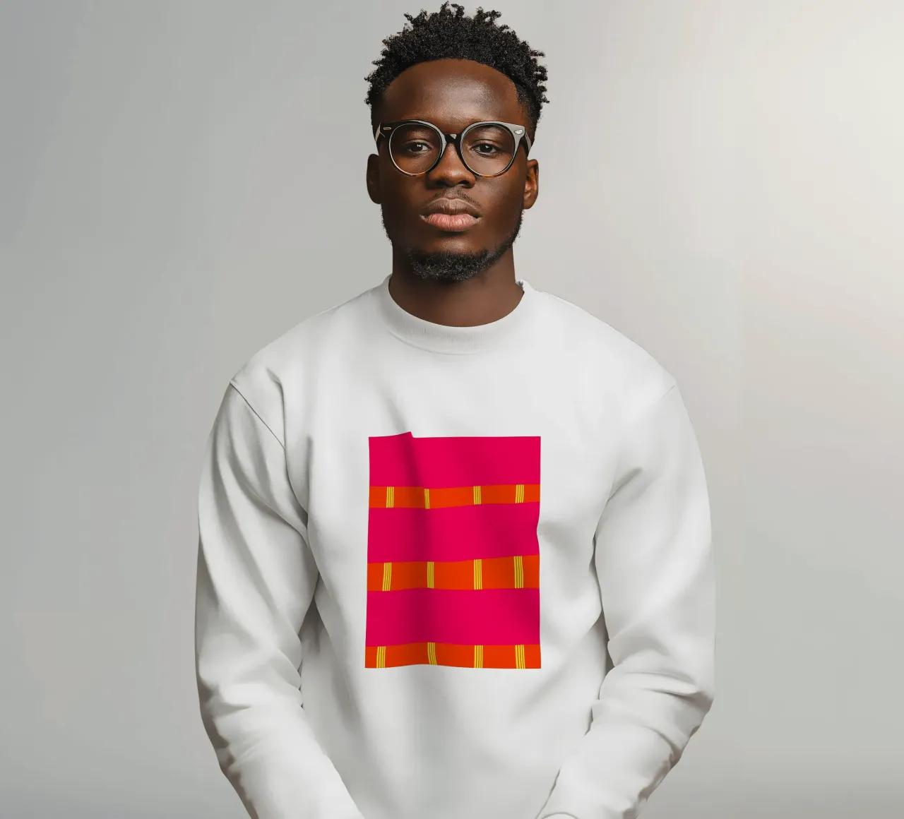 Rhythm of the lines sweatshirt by Carina Pop & Pastell
