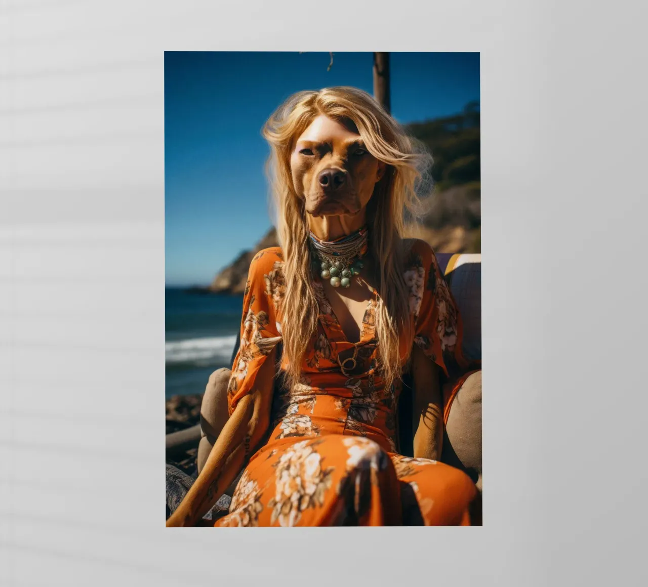 Lola pellicola backlit da Affiches Chien Originales – Dogland