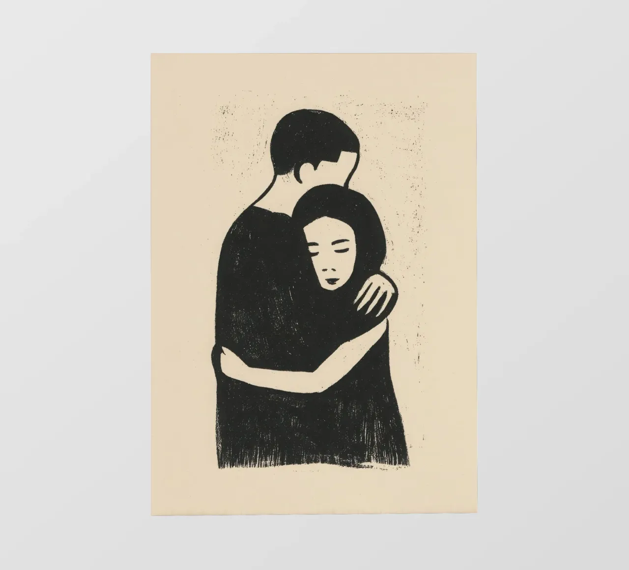 Un abbraccio profondo pellicola backlit da Line & Perception