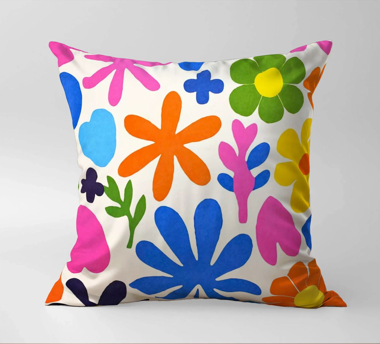 Fiori colorati retrò Groovy Matisse cuscino da Andrea Haase Modern Home