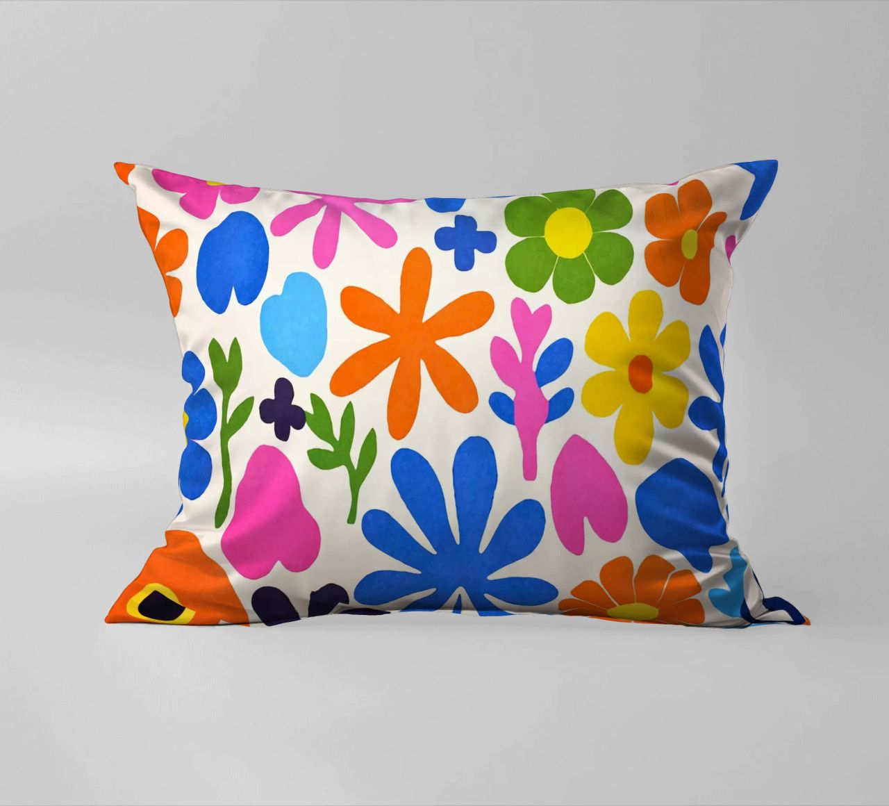 Fiori colorati retrò Groovy Matisse cuscino da Andrea Haase Modern Home