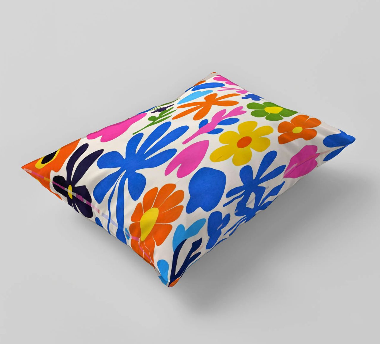 Fiori colorati retrò Groovy Matisse cuscino da Andrea Haase Modern Home