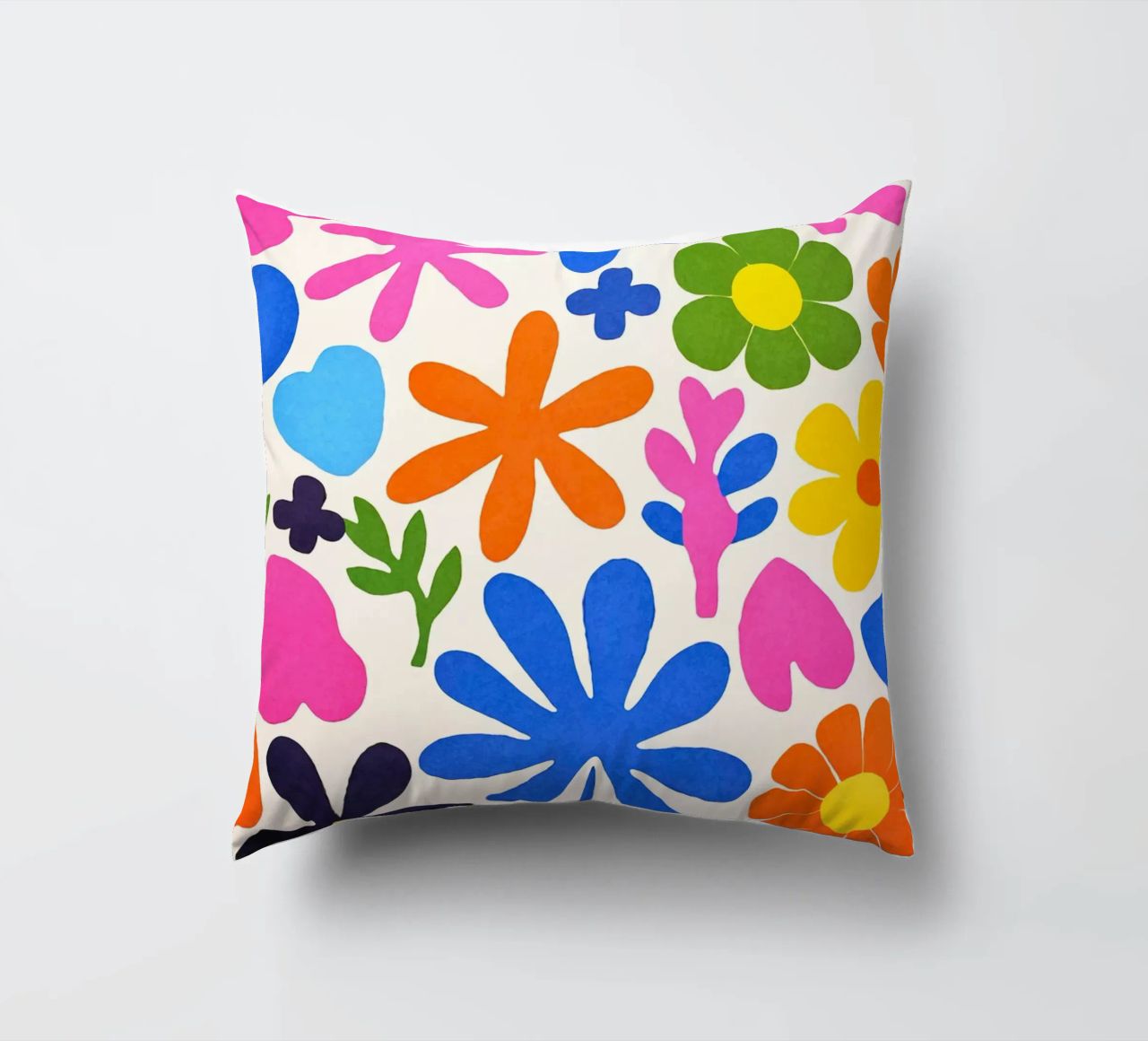 Fiori colorati retrò Groovy Matisse cuscino da Andrea Haase Modern Home