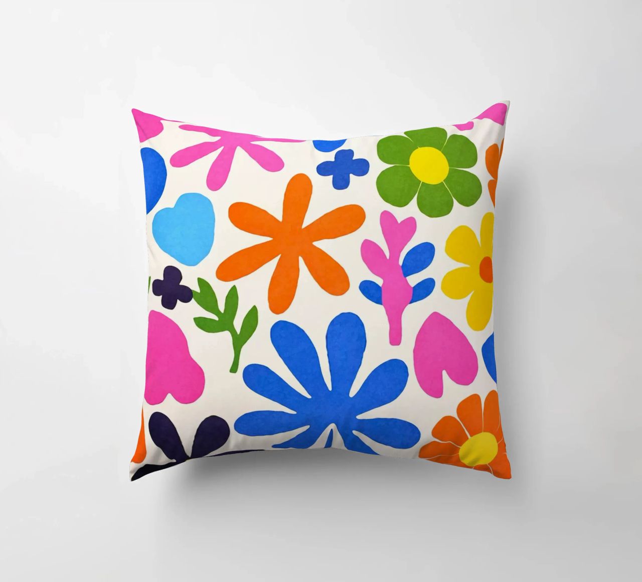 Fiori colorati retrò Groovy Matisse cuscino da Andrea Haase Modern Home