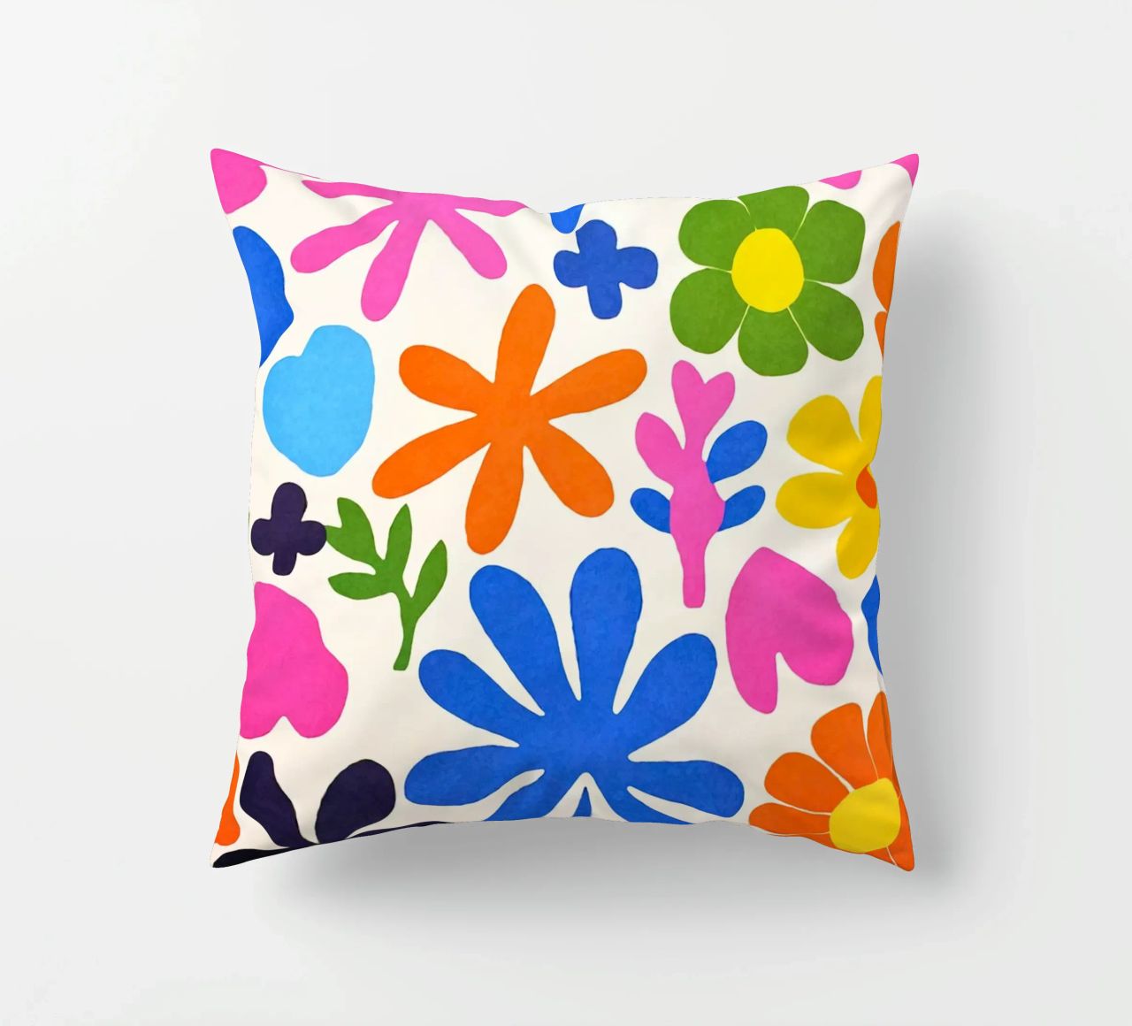 Fiori colorati retrò Groovy Matisse cuscino da Andrea Haase Modern Home
