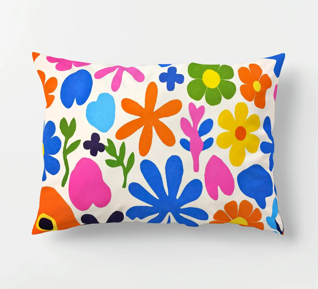 Fiori colorati retrò Groovy Matisse cuscino da Andrea Haase Modern Home