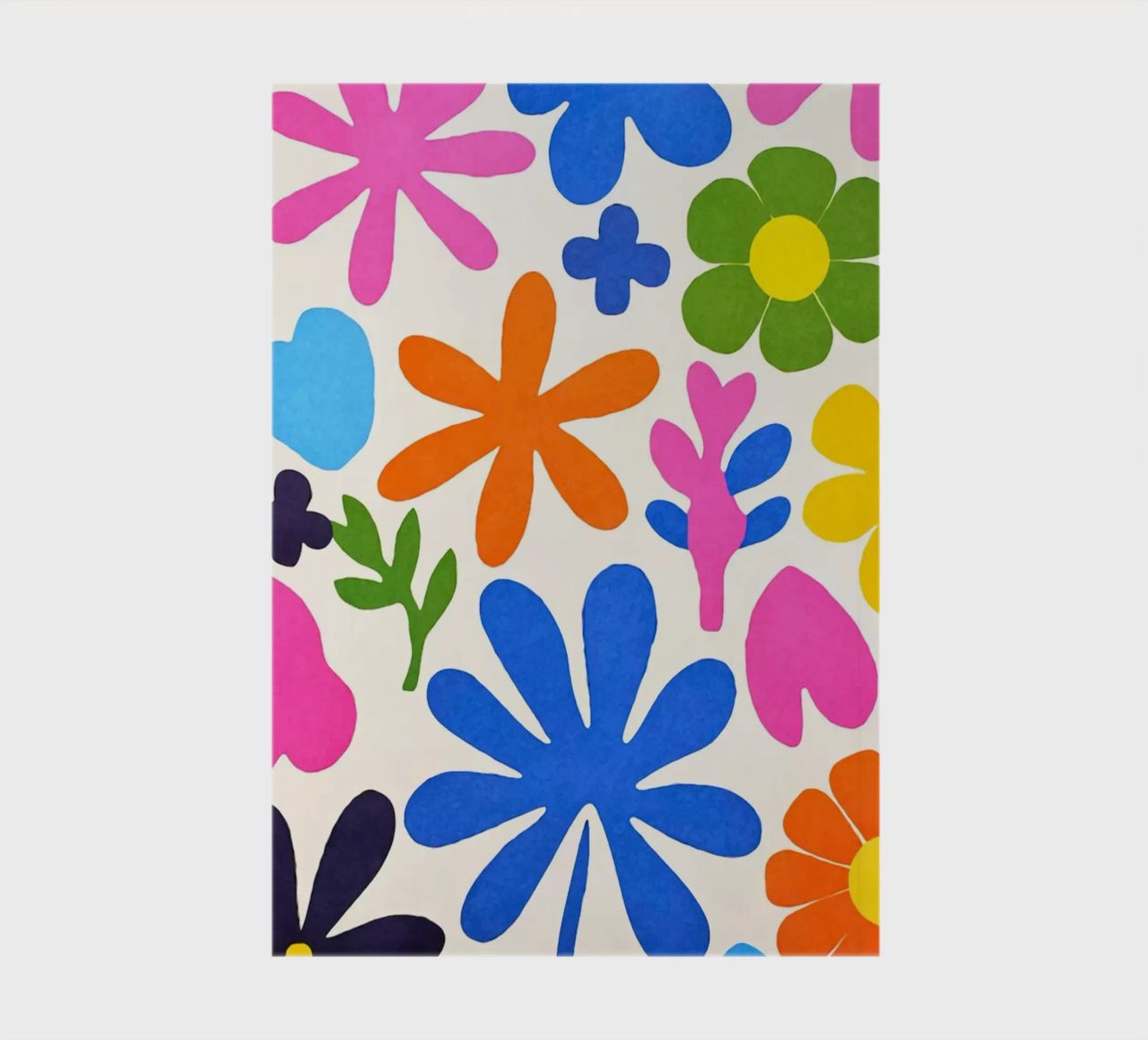 Fiori colorati retrò Groovy Matisse diario da Andrea Haase Modern Home